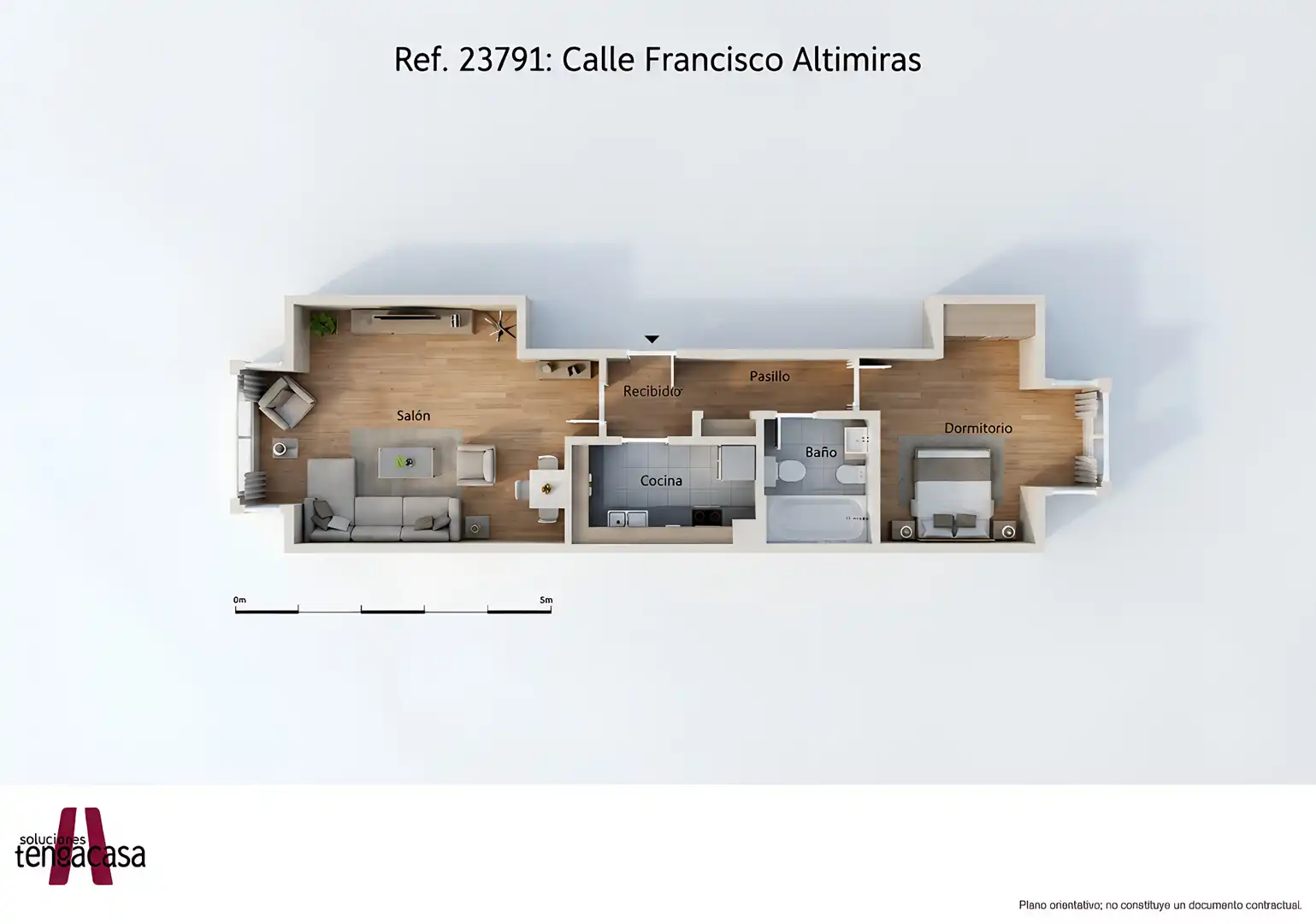 Mini appartamento con ascensore in vendita a Calle de Francisco Altimiras, imagen 5