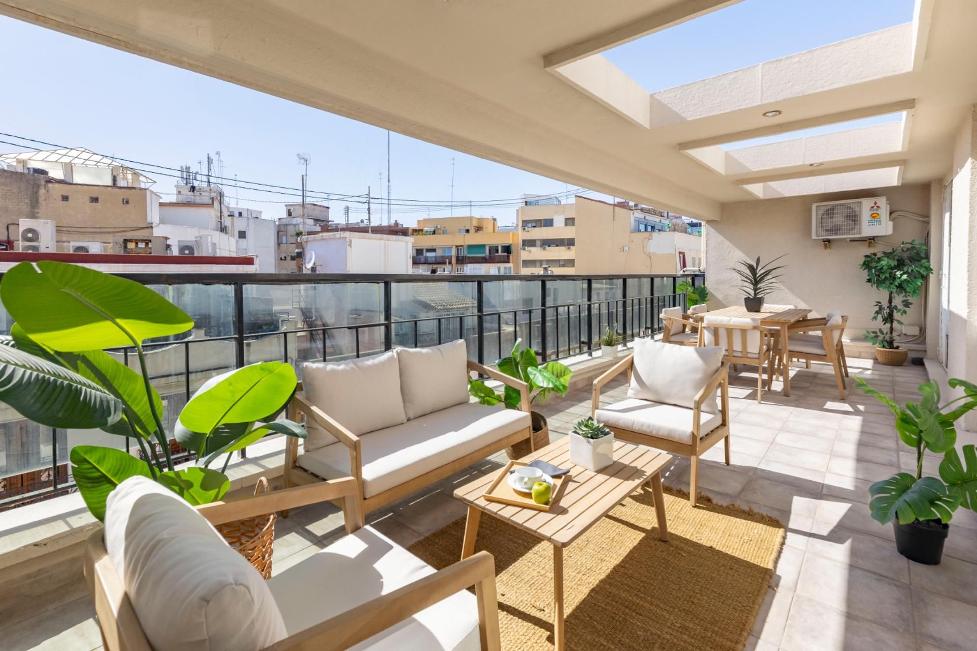 Terrace of Attic for sale in  Valencia Capital  with Terrace