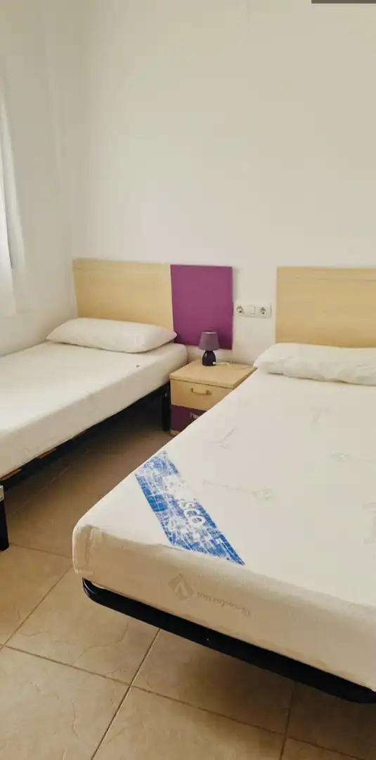 Bedroom of Apartments for rent in Dénia  with Air Conditioner, Heating and Private garden