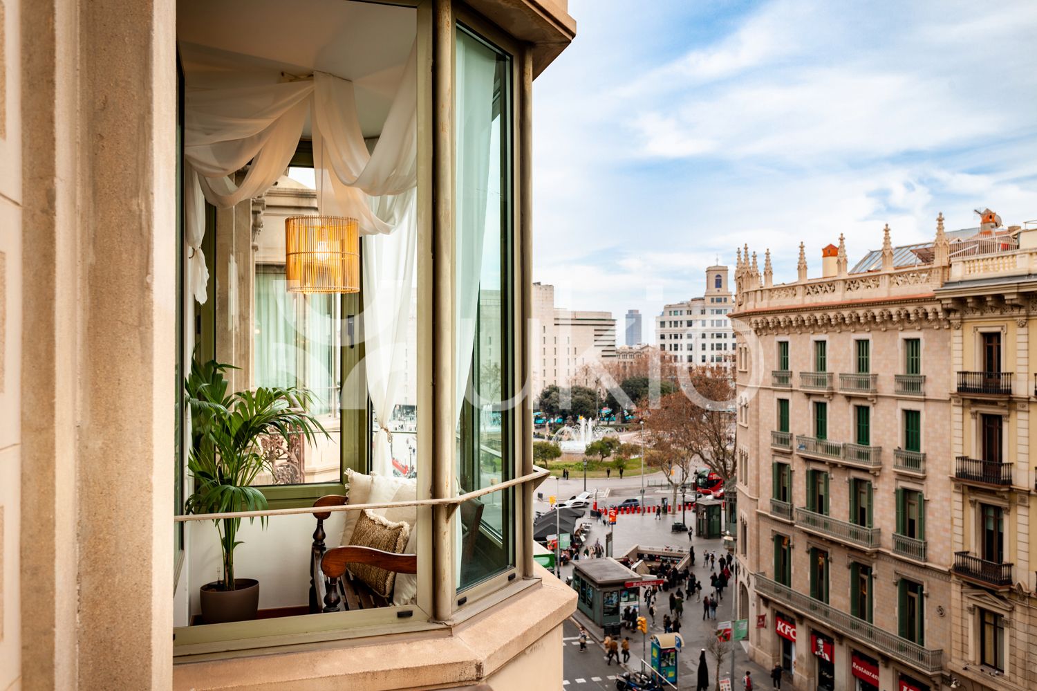 Dormitori de Apartament en venda en  Barcelona Capital amb Aire condicionat i Calefacció