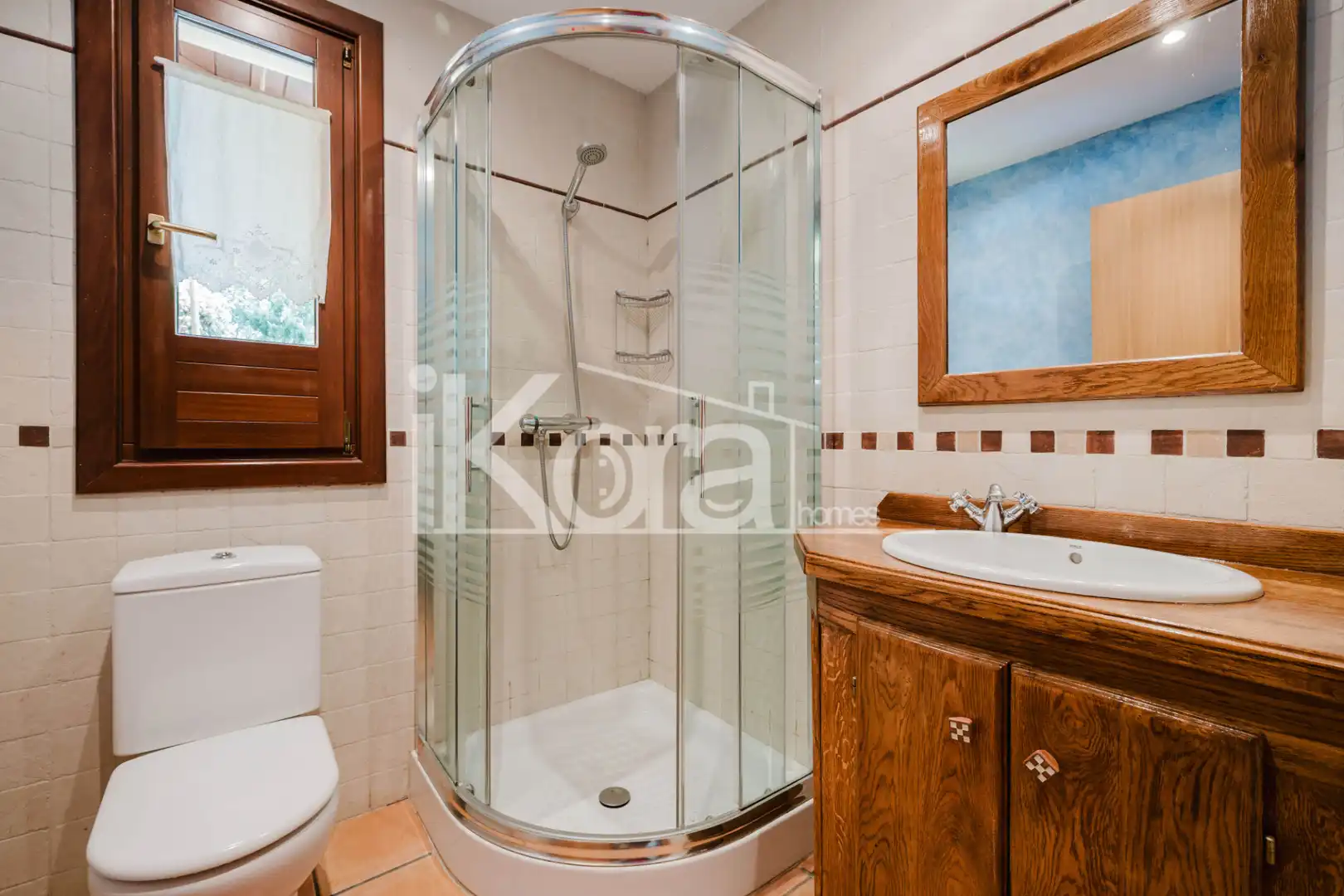 Baño de Casa adosada en venta en Bergara con Calefacción, Jardín privado y Parquet