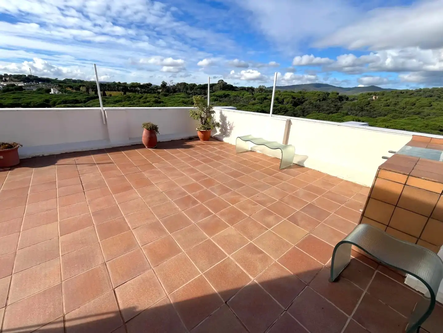 Terrasse von Dachboden zum Verkauf in Palamós mit Terrasse und Möbliert