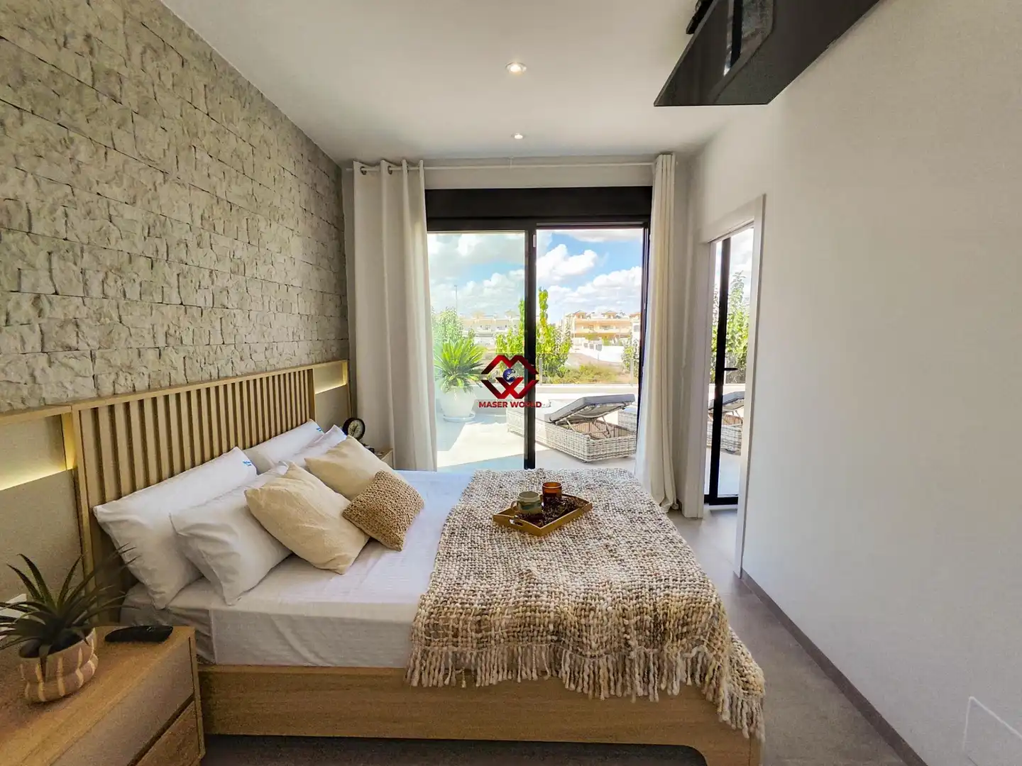 Dormitori de Casa o xalet en venda en San Javier amb Aire condicionat, Calefacció i Jardí privat