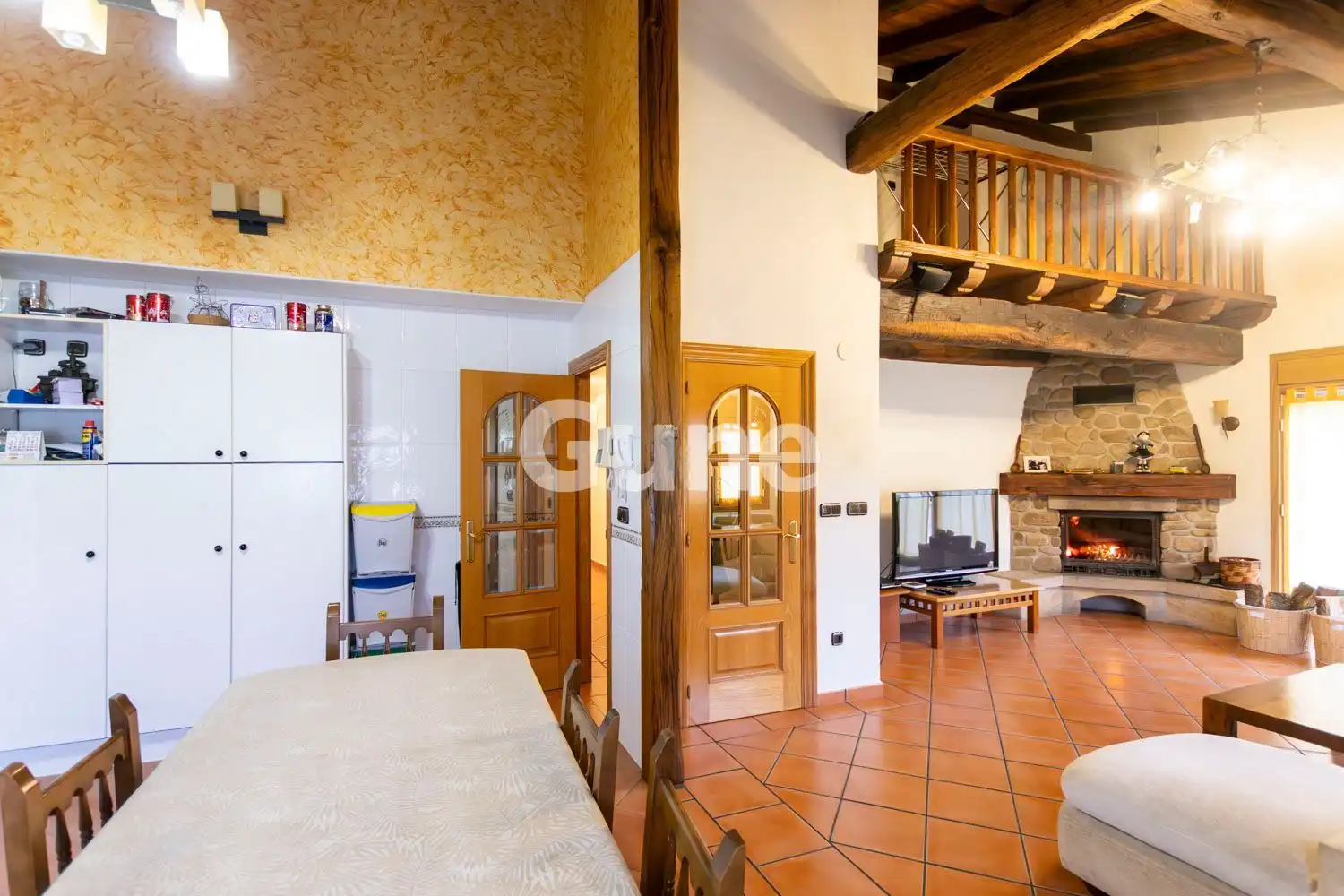 Sala de estar de Casa o chalet en venta en Idiazabal con Calefacción, Terraza y Trastero