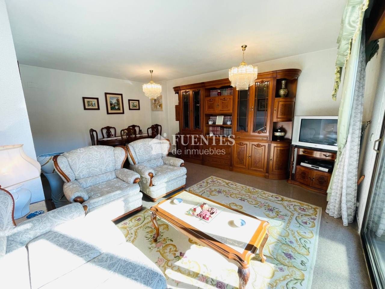 Sala d'estar de Pis en venda en Alicante / Alacant amb Aire condicionat, Calefacció i Terrassa