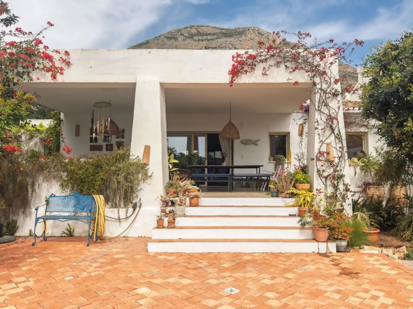 Vista exterior de Casa o chalet en venta en Jávea / Xàbia con Aire acondicionado, Calefacción y Jardín privado
