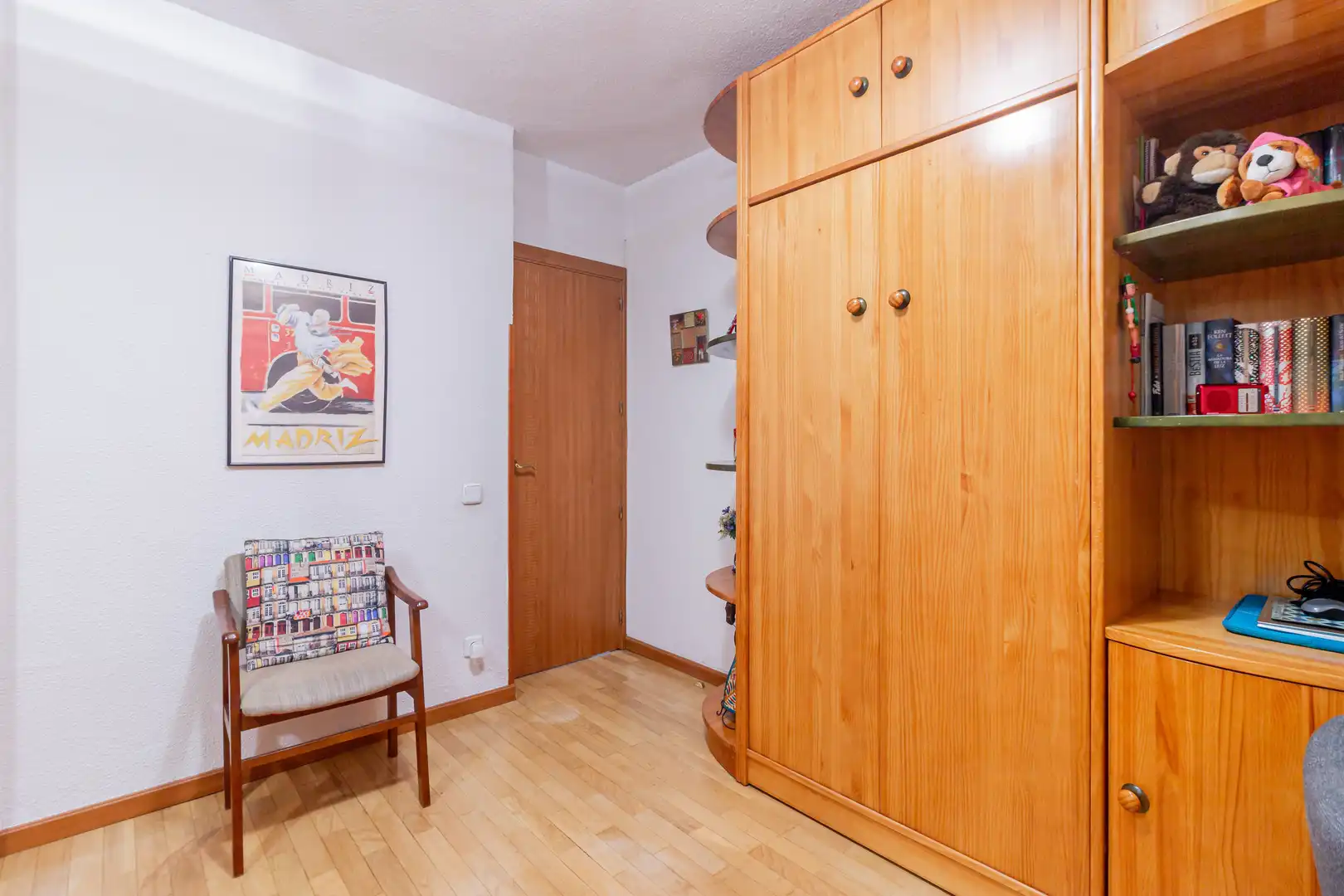 Bedroom of Flat for sale in Madrid  with Heating