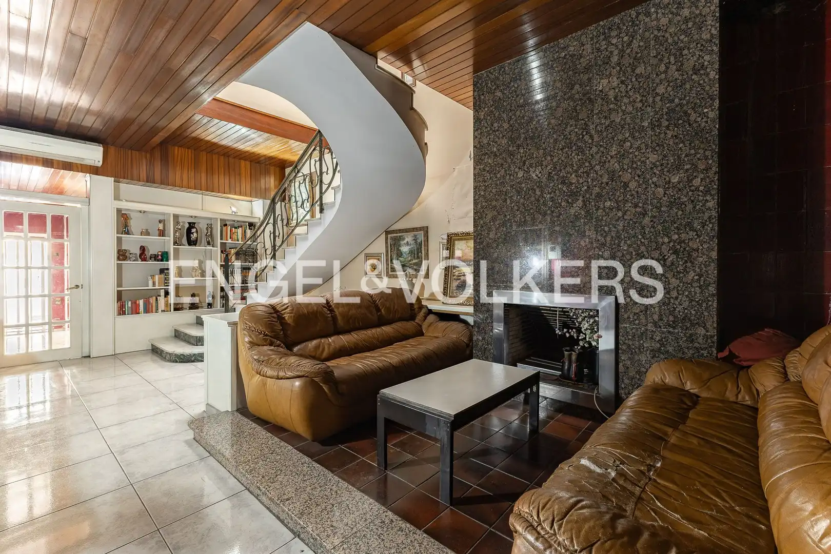 Sala de estar de Casa o chalet en venta en Granollers con Aire acondicionado, Calefacción y Terraza