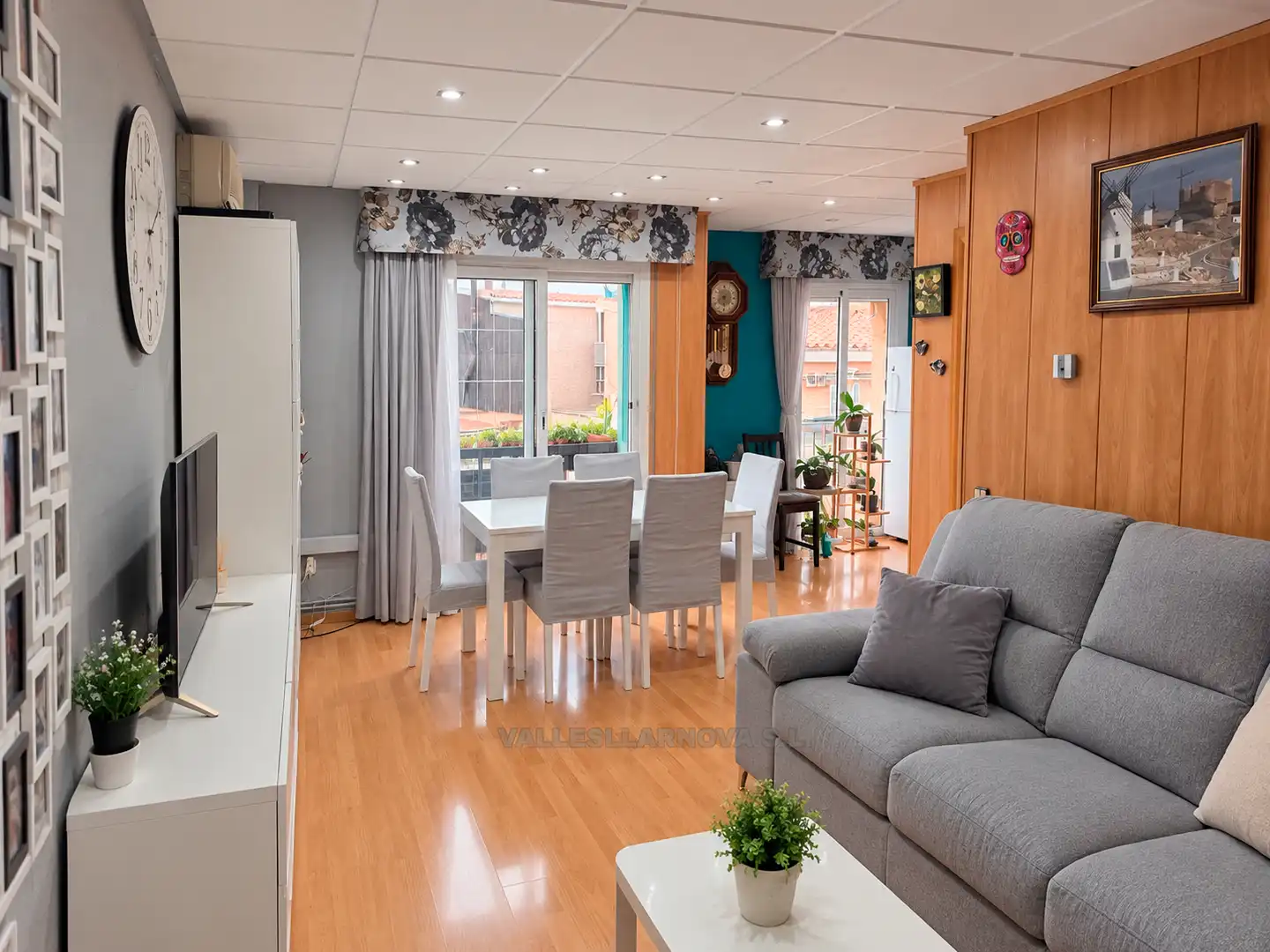 Sala de estar de Piso en venta en Can Sant Joan