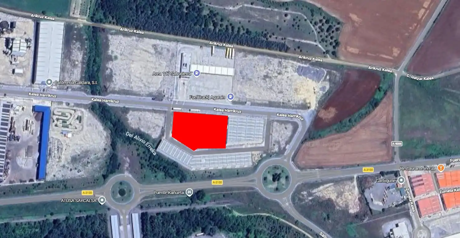 Terreny industrial en venda a Gurutzebide Kalea