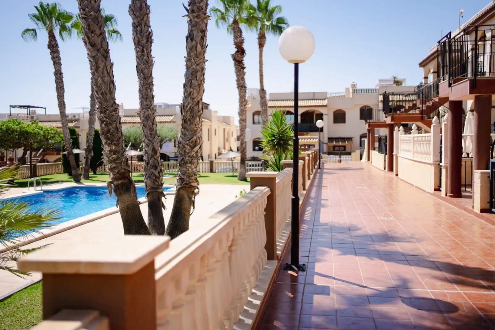 Terraza de Casa o chalet de alquiler en Torrevieja con Aire acondicionado, Amueblado y Horno