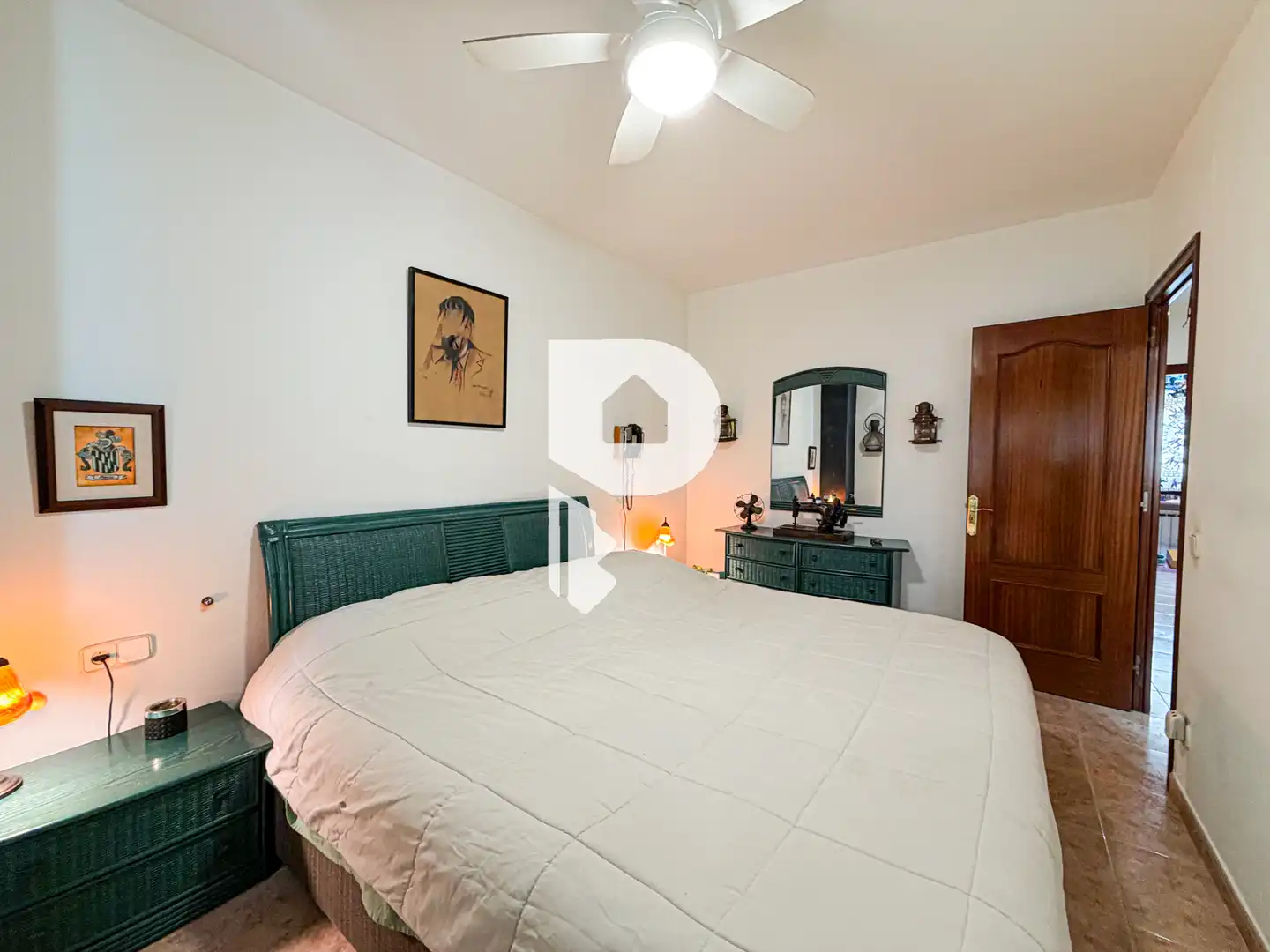 Dormitori de Casa adosada en venda en Sant Vicenç Dels Horts amb Aire condicionat, Calefacció i Terrassa