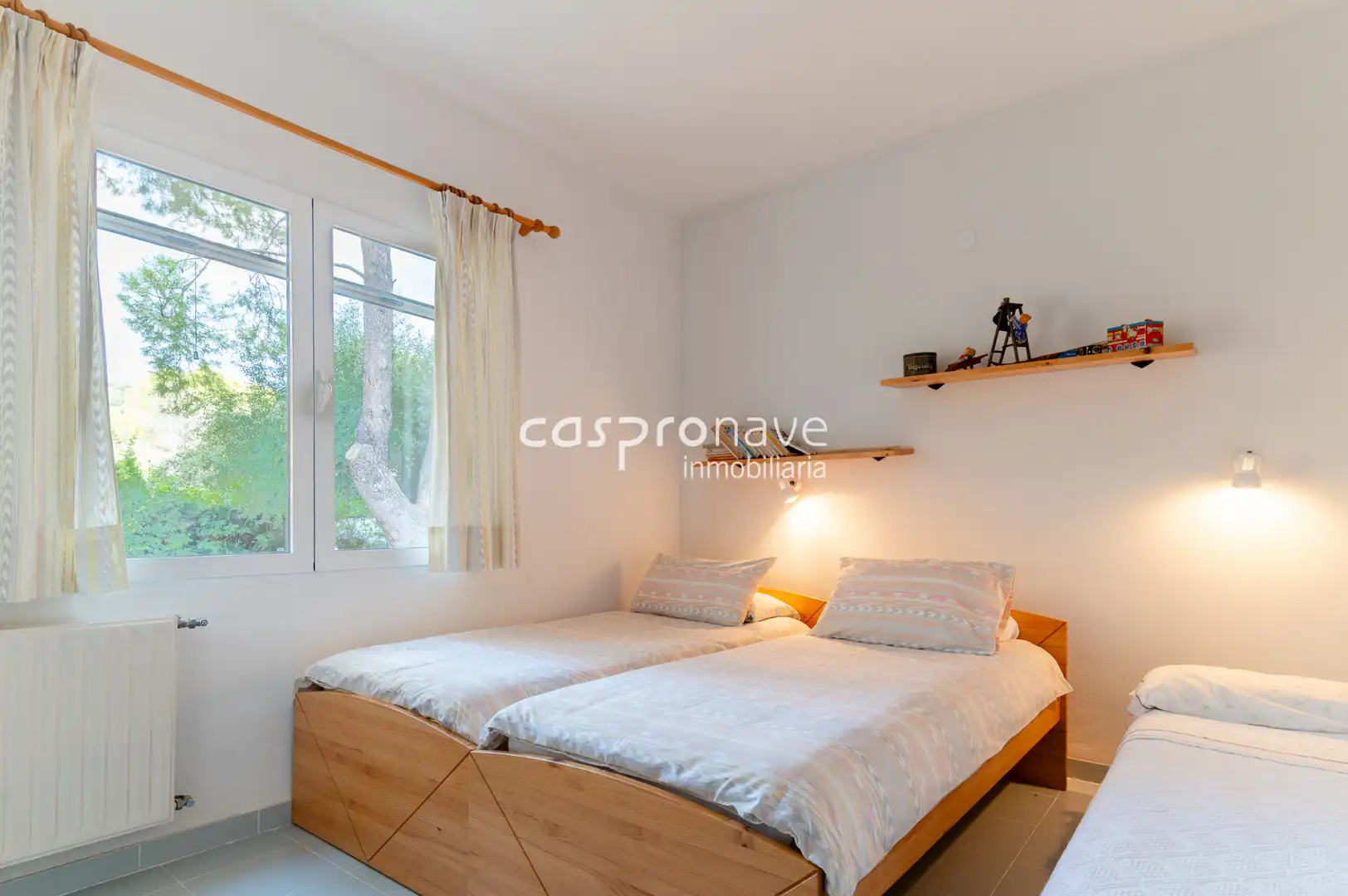 Schlafzimmer von Haus oder Chalet zum Verkauf in Benicasim / Benicàssim mit Heizung, Privatgarten und Terrasse