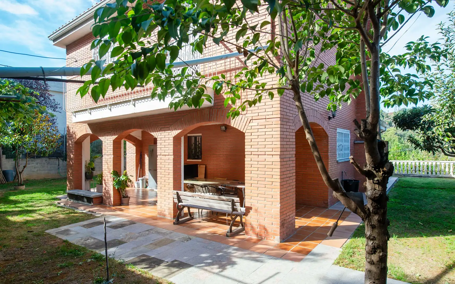Terraza de Casa o chalet en venta en Sant Fost de Campsentelles, Barcelona