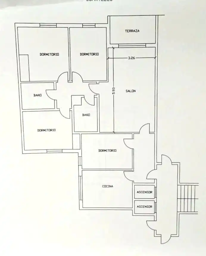 Flat with terrace for sale in Calle Cuarteles, imagen 21