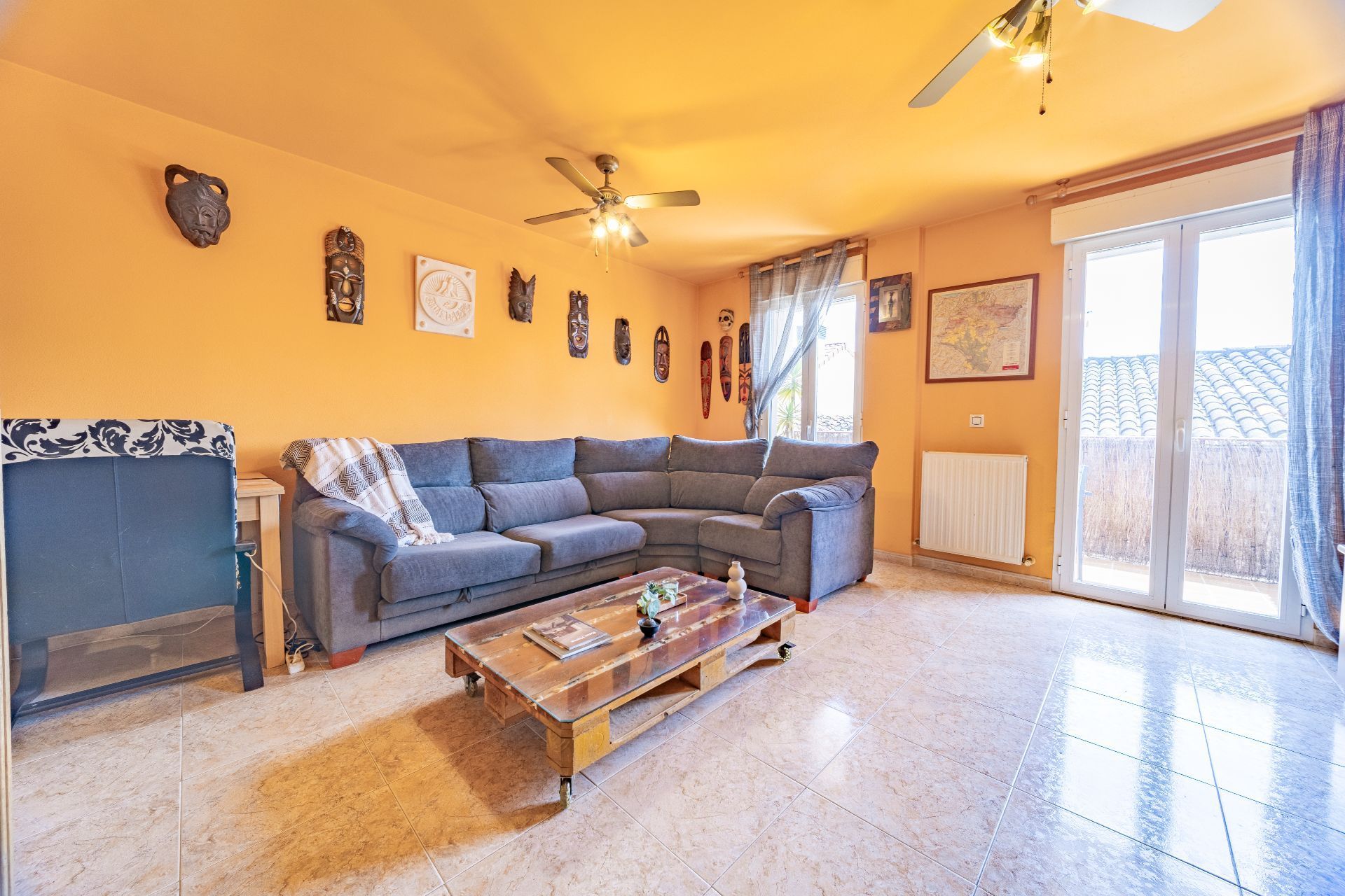 Living room of Flat for sale in Mendigorria  with Heating, Storage room and Furnished