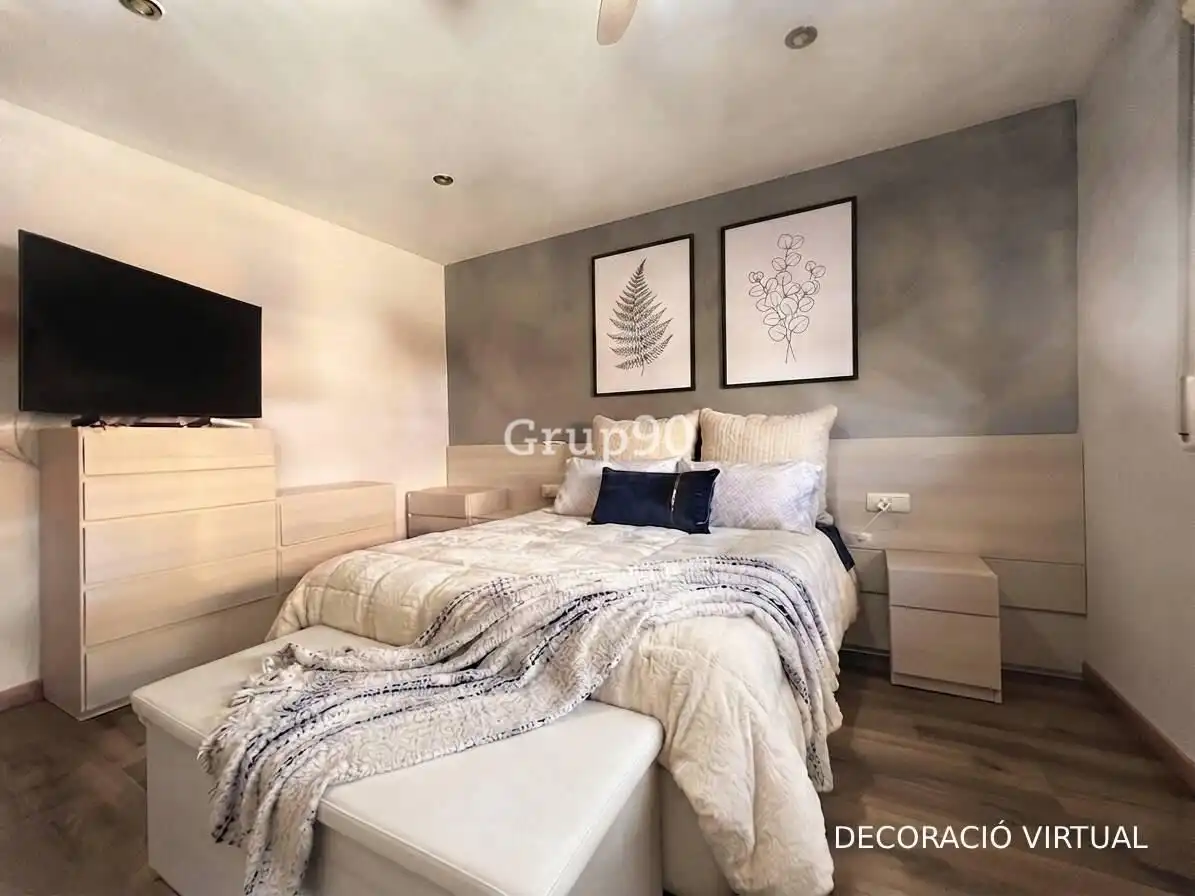 Habitación de Casa adosada en venta en Puigverd de Lleida con Aire acondicionado, Calefacción y Parquet