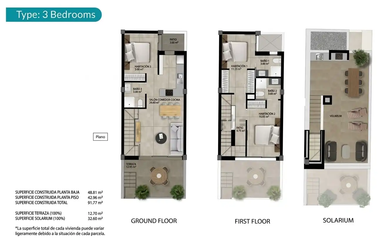 Terraced house with pool for sale in Dolores, imagen 38