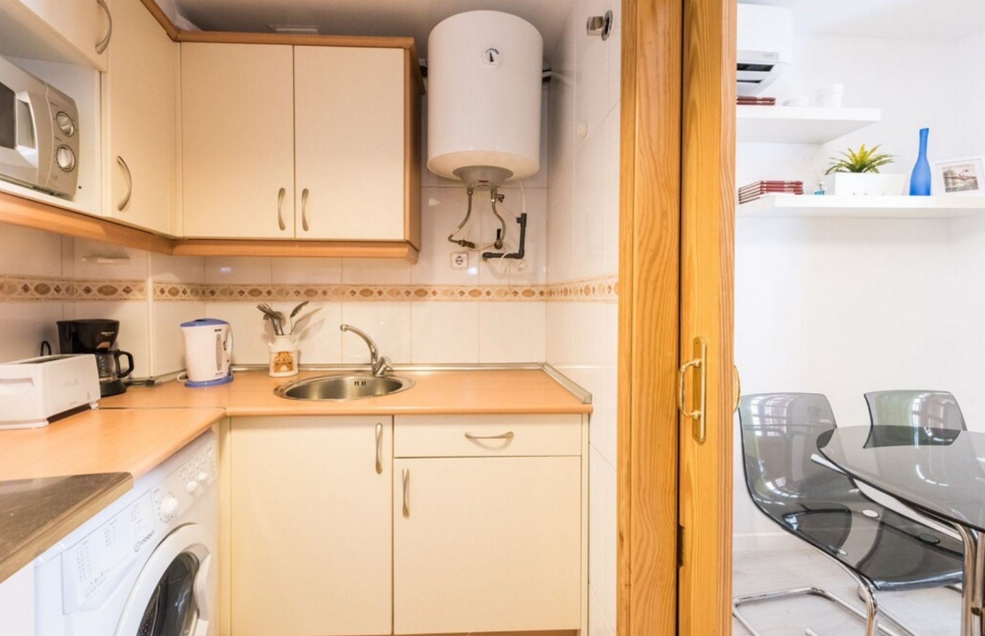 Cocina de Piso de alquiler en Irun  con Aire acondicionado, Amueblado y TV