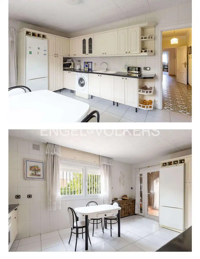 Cocina de Casa o chalet en venta en La Moraleja con Calefacción, Jardín privado y Parquet