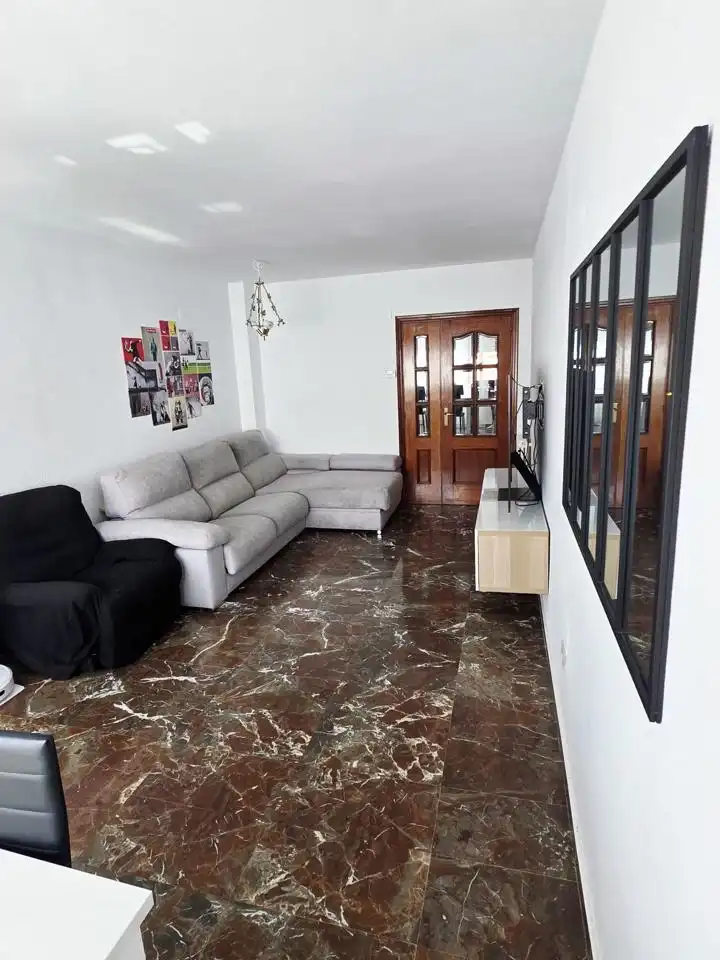 Sala de estar de Piso en venta en Zaragoza con Aire acondicionado, Calefacción y Jardín privado