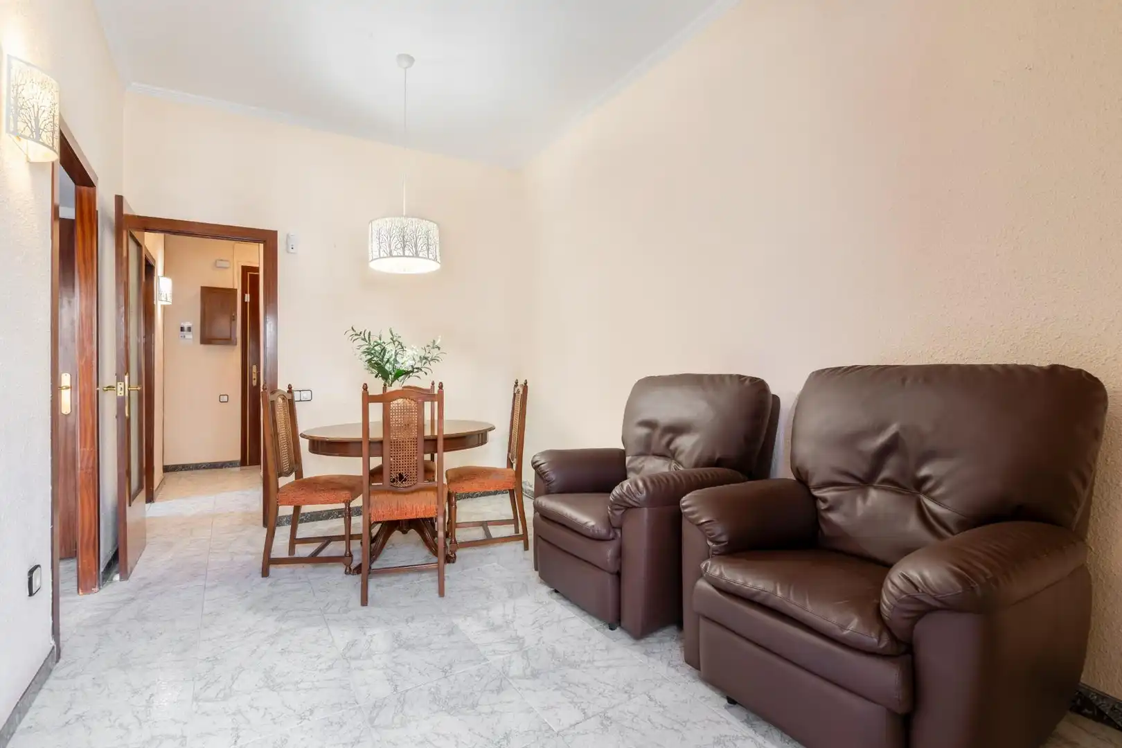 Sala de estar de Piso en venta en Barcelona con Terraza