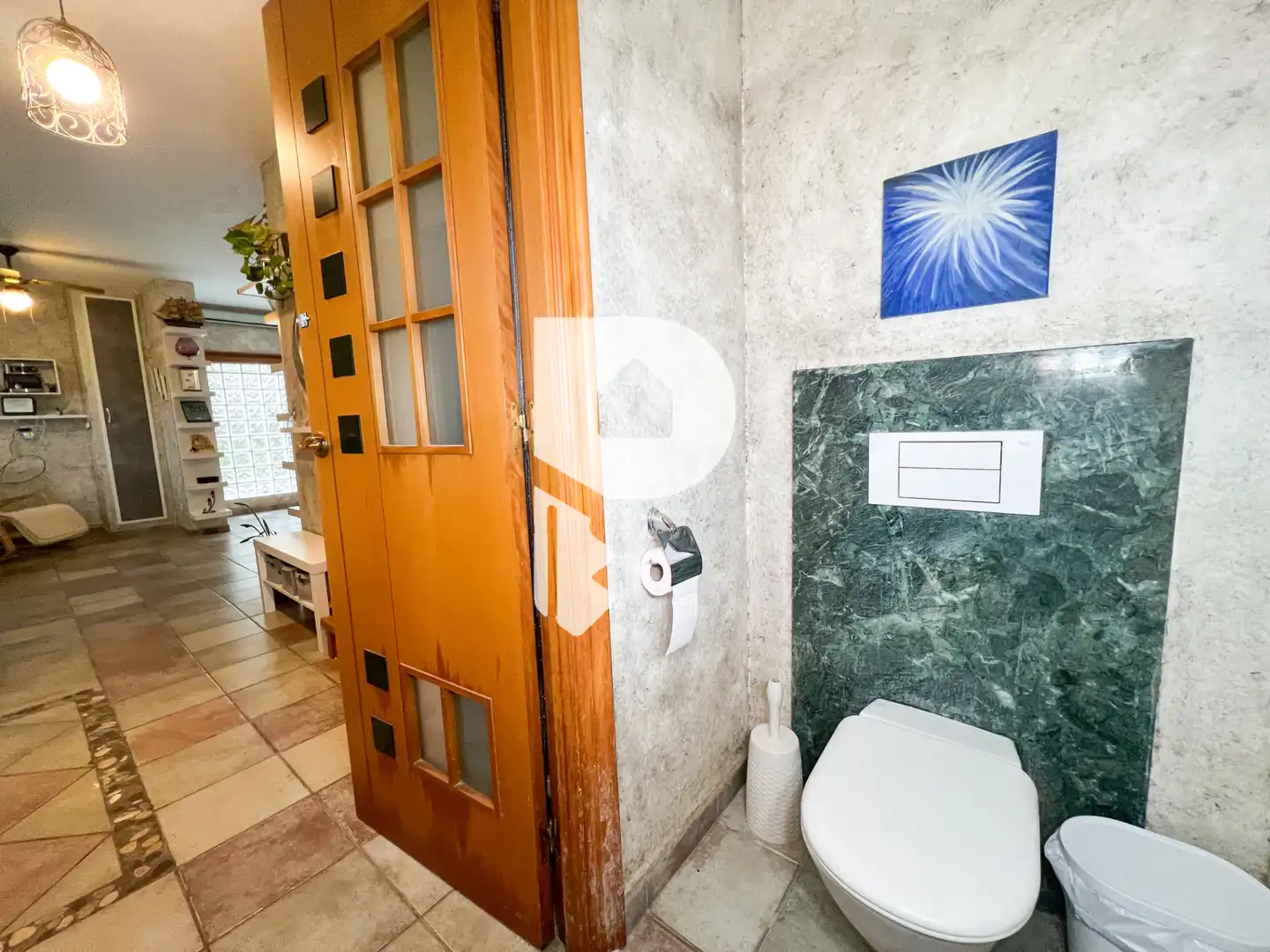 Baño de Casa o chalet en venta en Vallirana con Aire acondicionado, Calefacción y Terraza