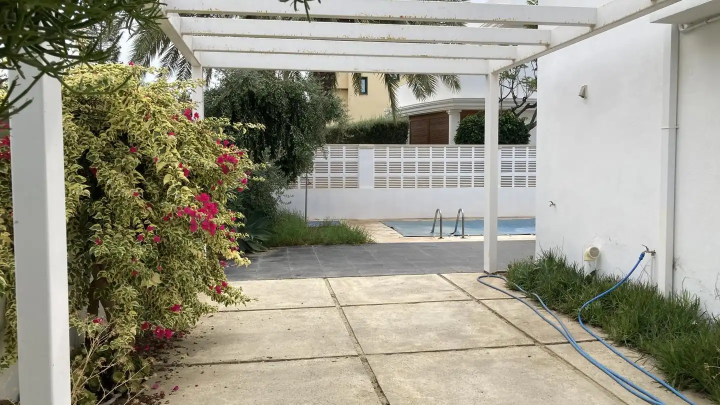 Piscina de Casa o xalet de lloguer en Vera amb Aire condicionat, Jardí privat i Terrassa
