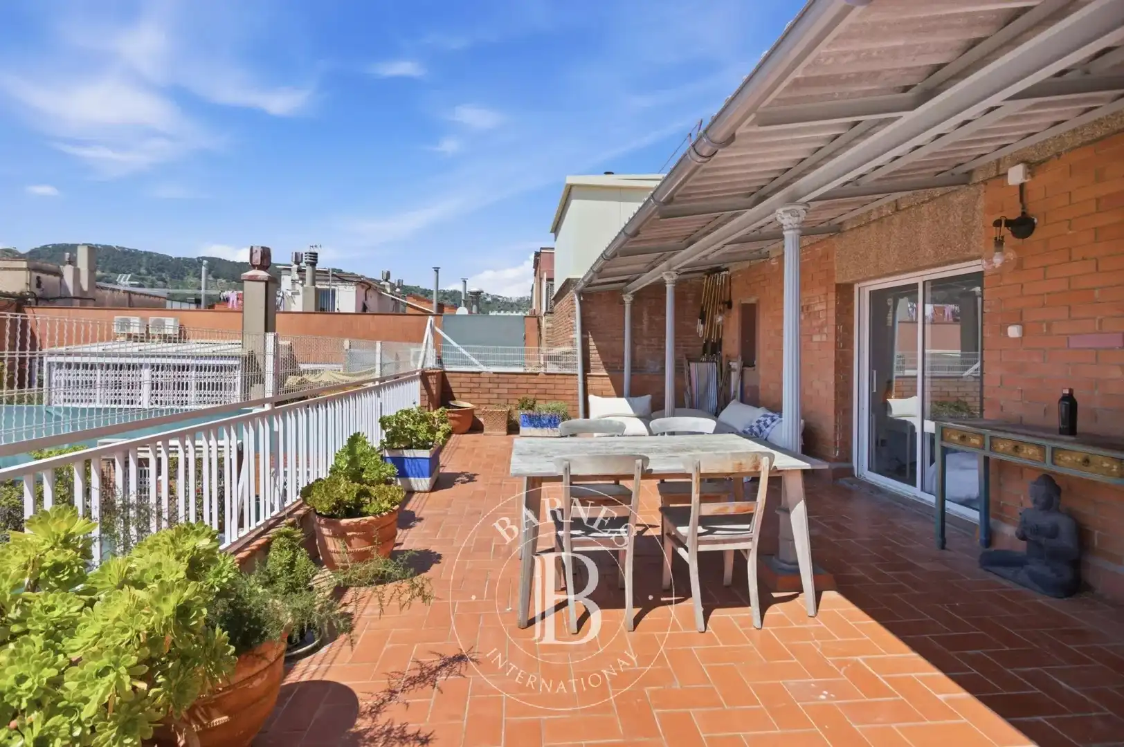 Terrasse von Dachboden zum Verkauf in Barcelona mit Klimaanlage, Heizung und Terrasse