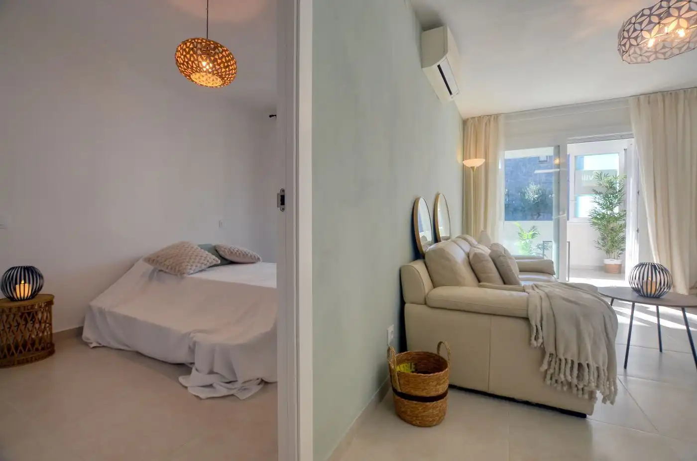 Bedroom of Apartments for sale in Empuriabrava  with Air Conditioner, Heating and Terrace