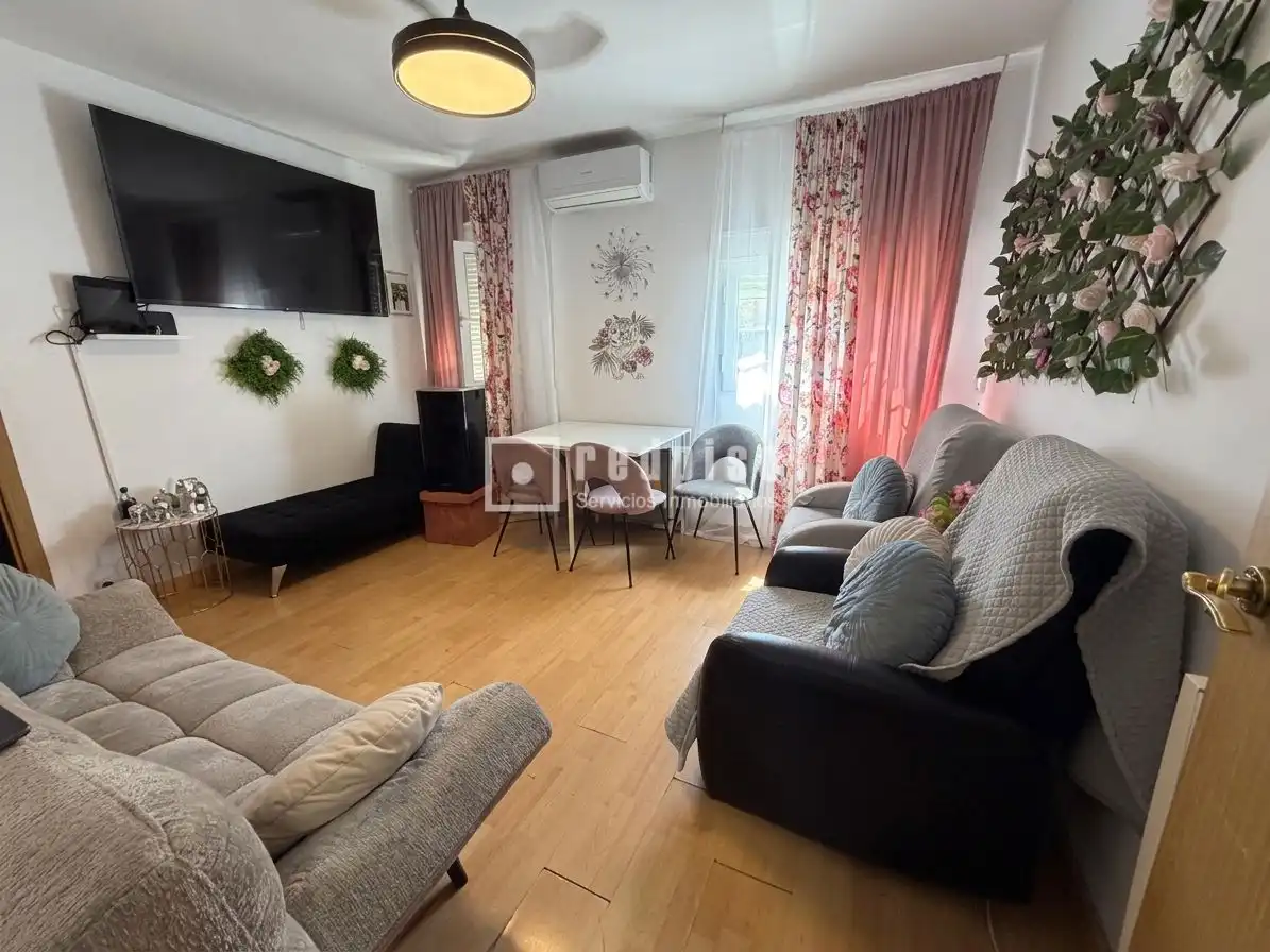 Sala de estar de Piso en venta en Madrid con Calefacción y Terraza