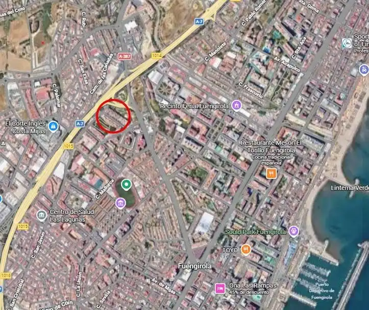 Vista exterior de Piso en venta en Fuengirola con Aire acondicionado, Amueblado y Balcón