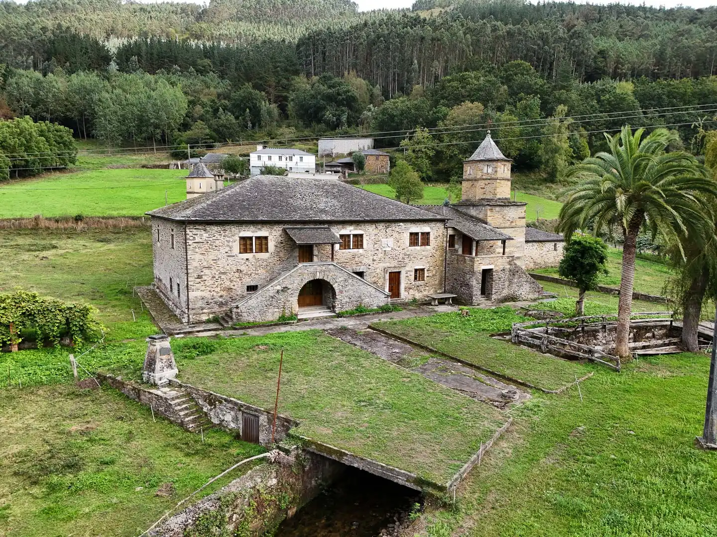 Vista exterior de Finca rústica en venta en A Pontenova   con Amueblado