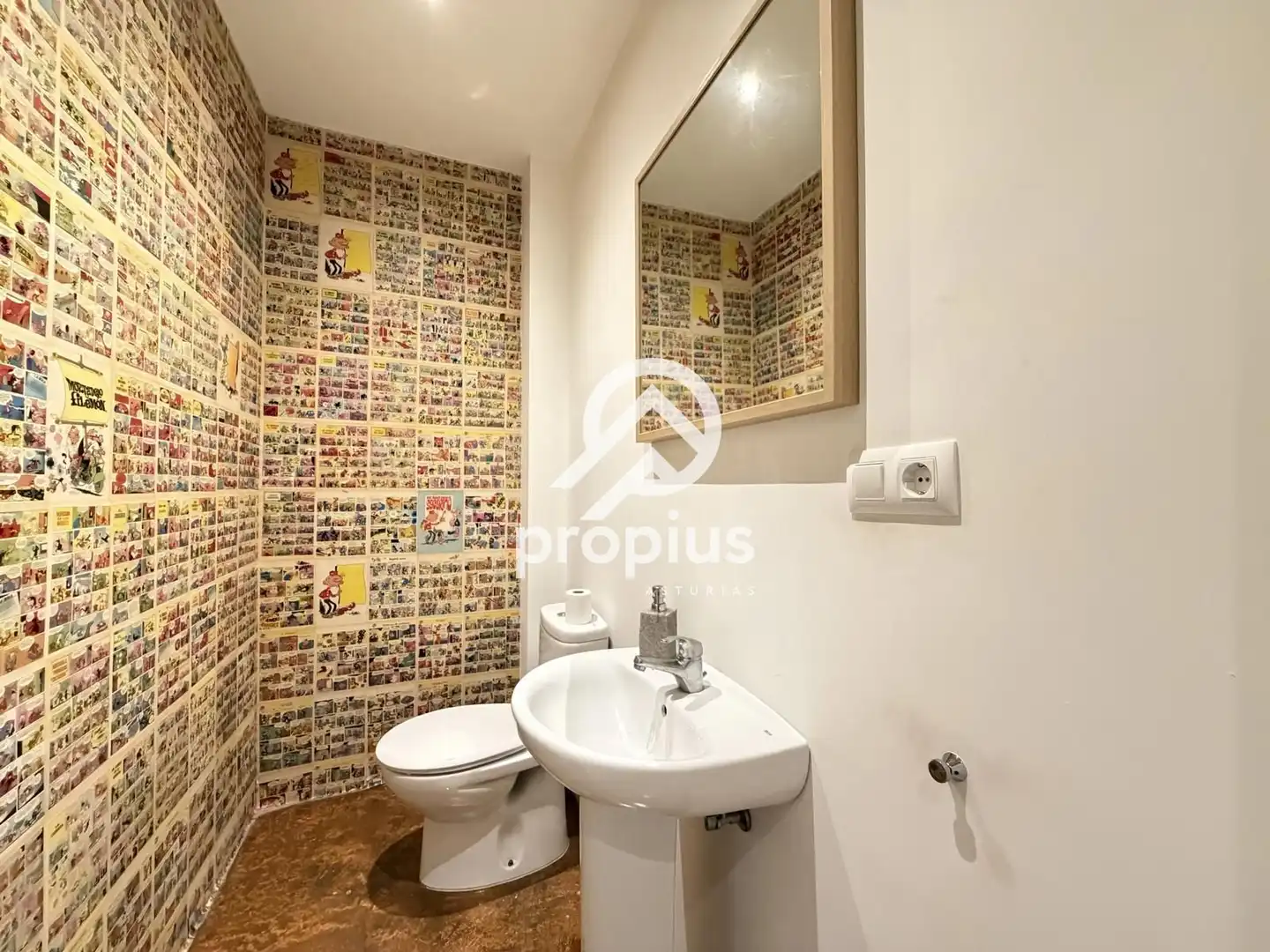 Baño de Casa o chalet en venta en Cangas de Onís con Calefacción, Terraza y Trastero