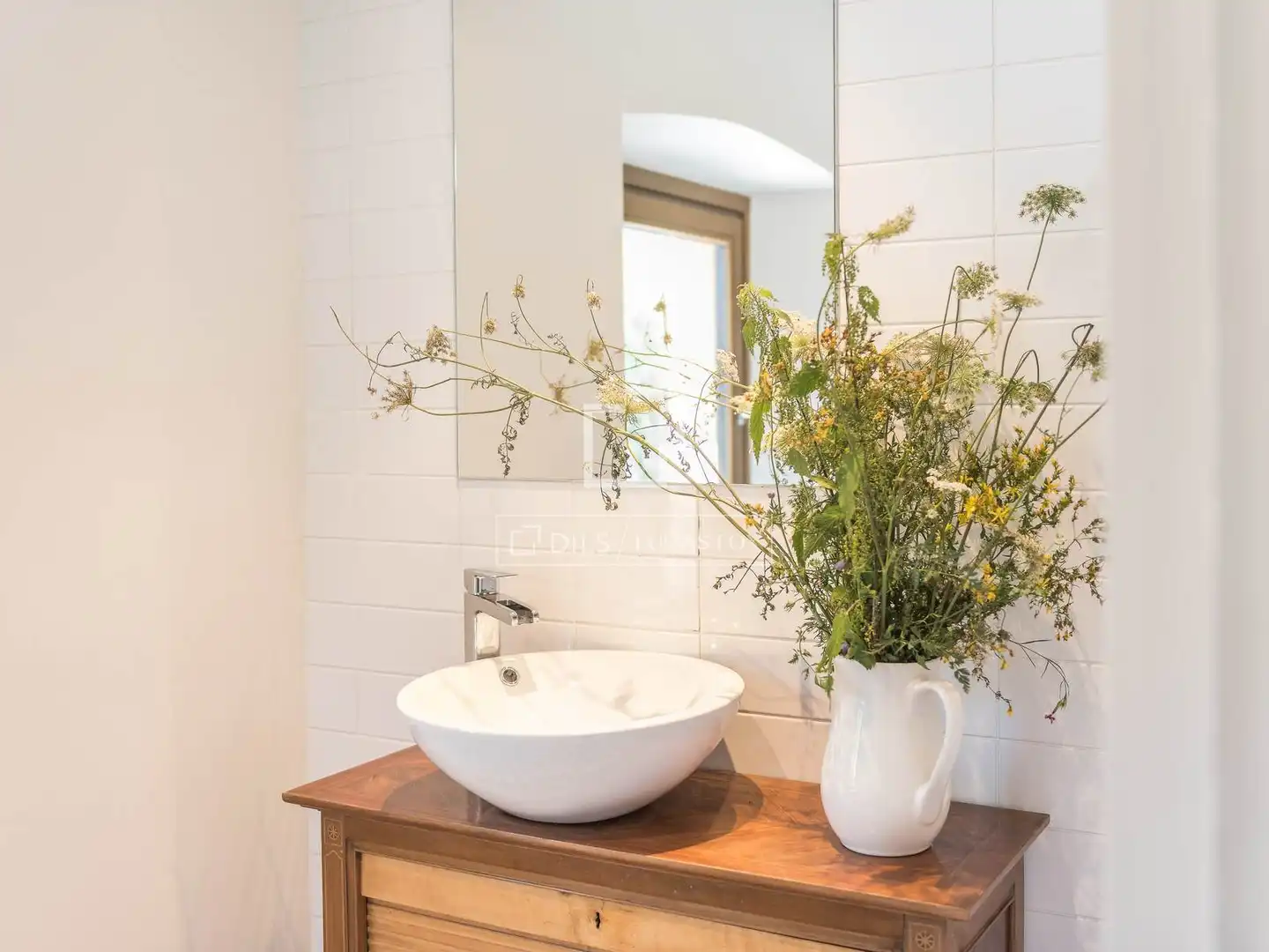 Baño de Finca rústica en venta en Sant Hilari Sacalm con Aire acondicionado, Calefacción y Jardín privado