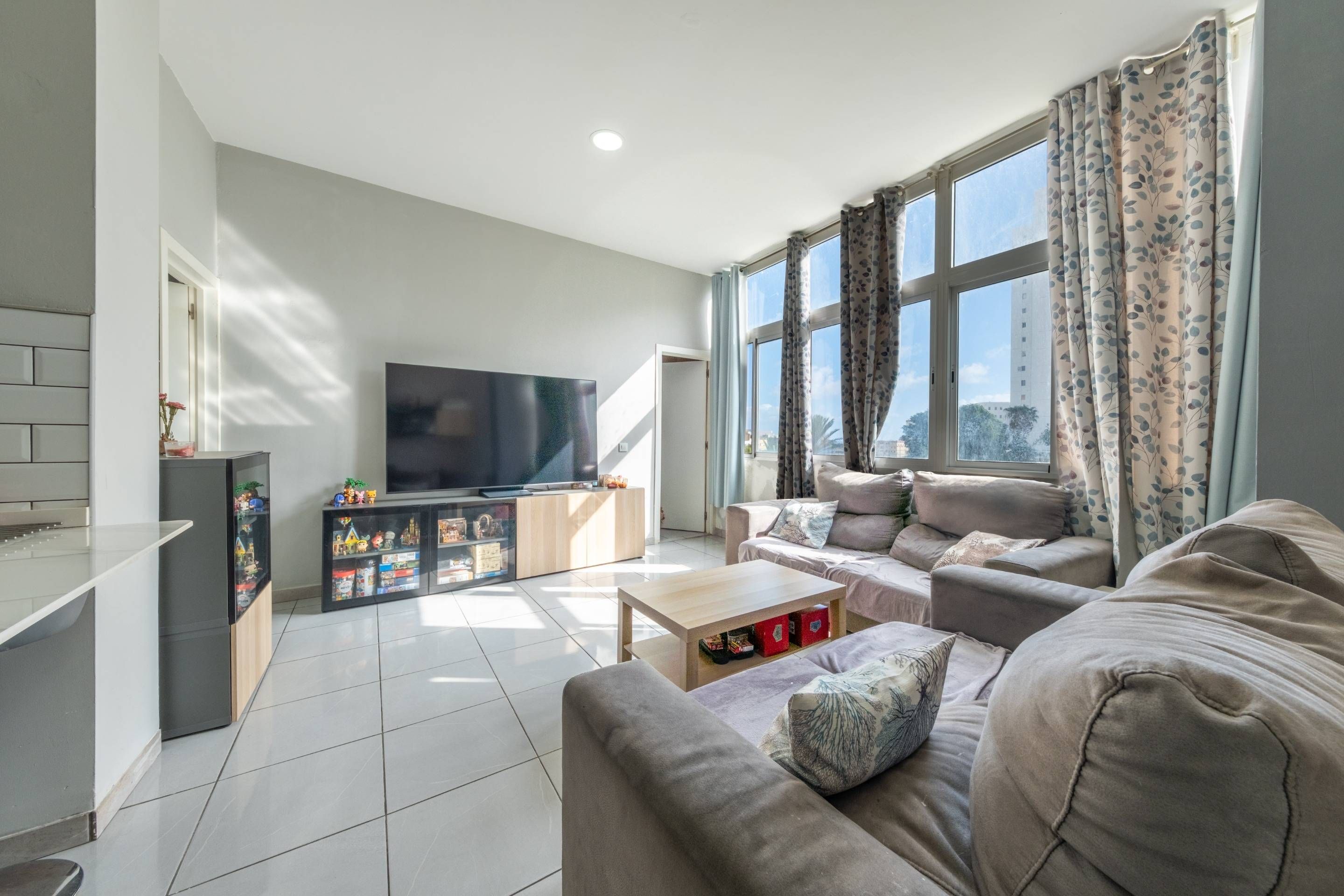 Sala de estar de Piso en venta en Las Palmas de Gran Canaria con Amueblado