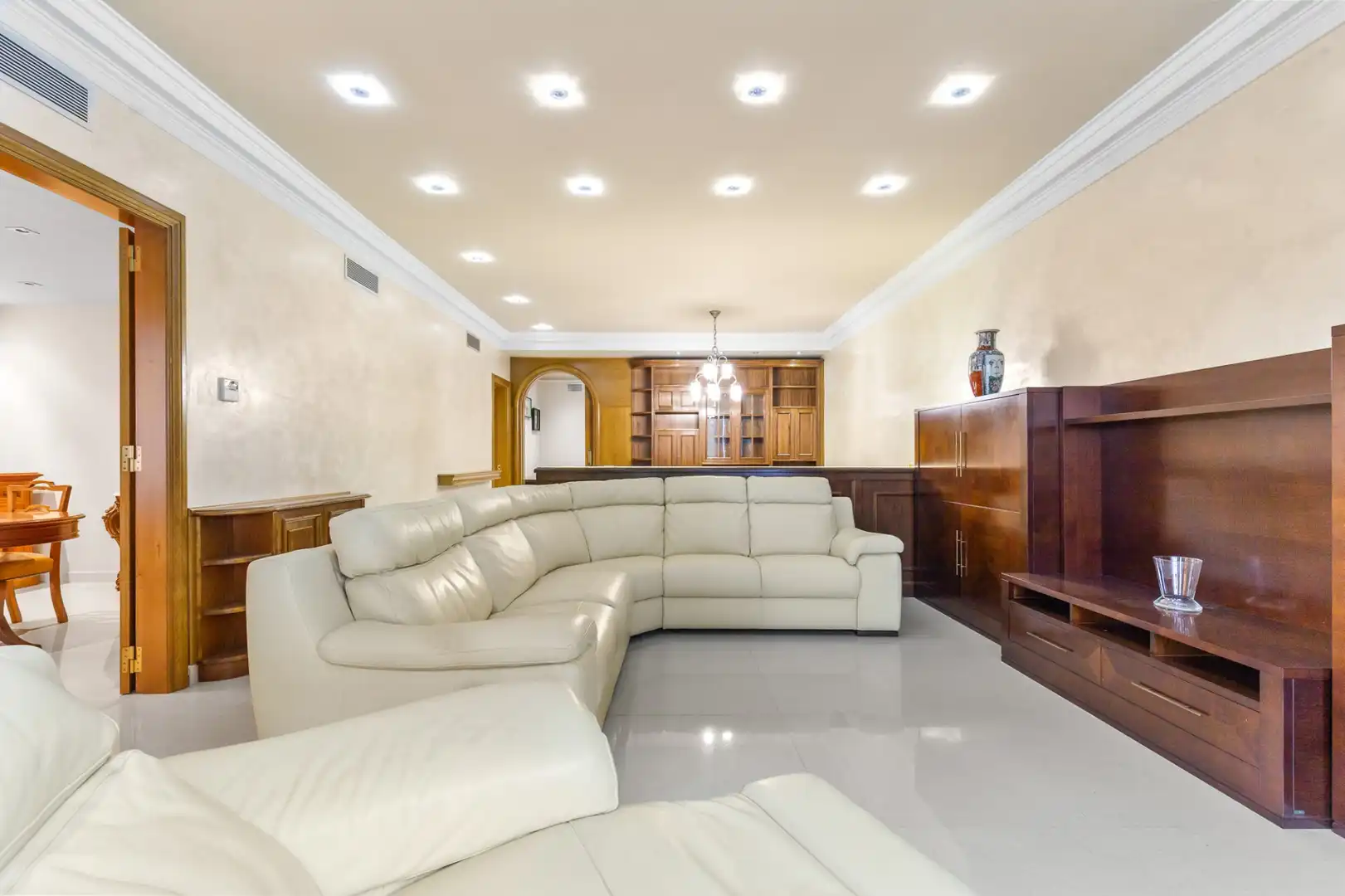 Living room of Flat for sale in Barcelona  with Air Conditioner, Heating and Terrace