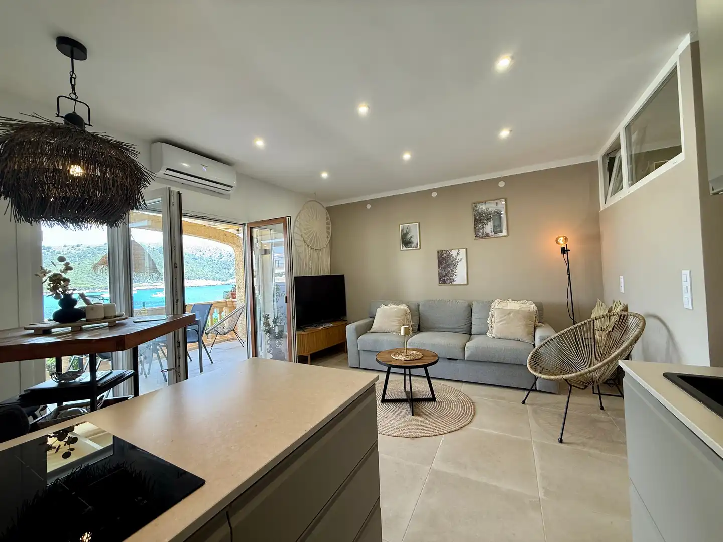 Living room of Ground floor for sale in Capdepera  with Air Conditioner and Heating