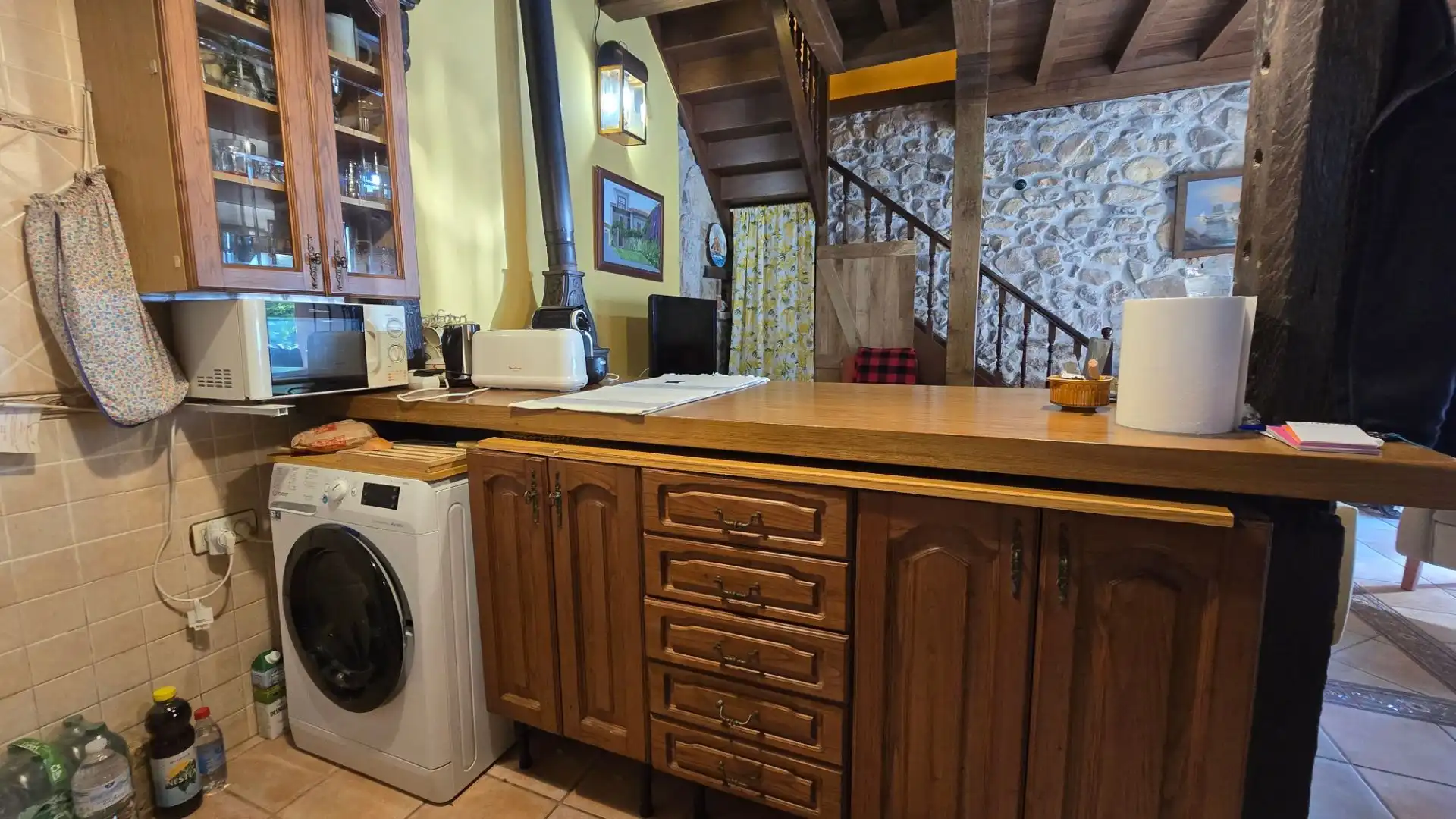 Cuina de Casa o xalet en venda en Llanes amb Calefacció