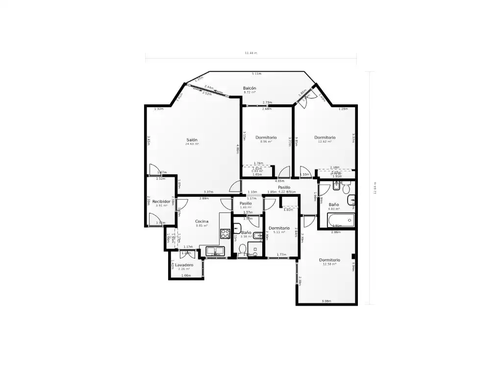 Wohnung mit Aufzug zum Verkauf in Calle San Vicente De Paul, imagen 44