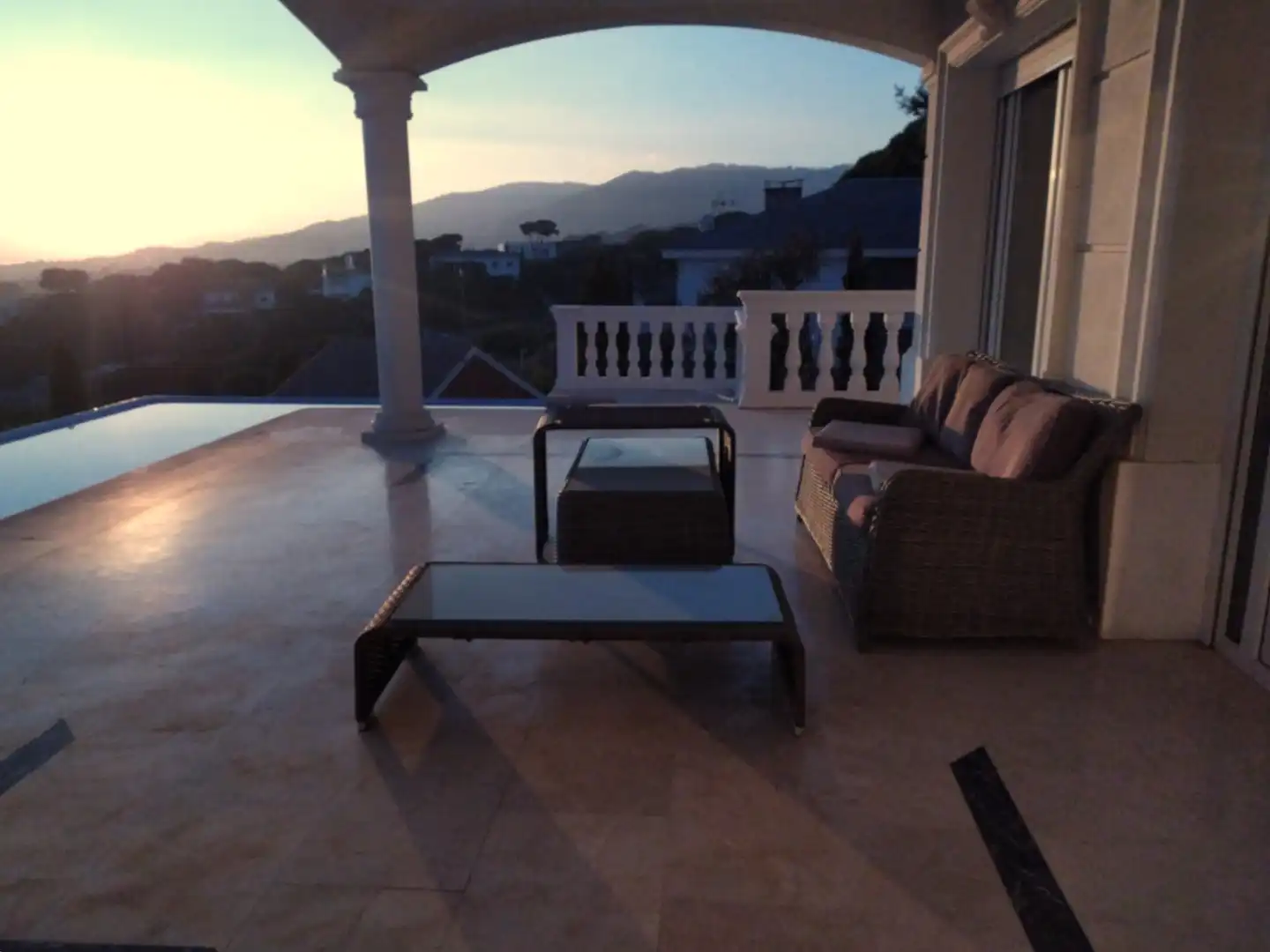Terraza de Casa o chalet de alquiler en Cabrils con Aire acondicionado, Calefacción y Jardín privado