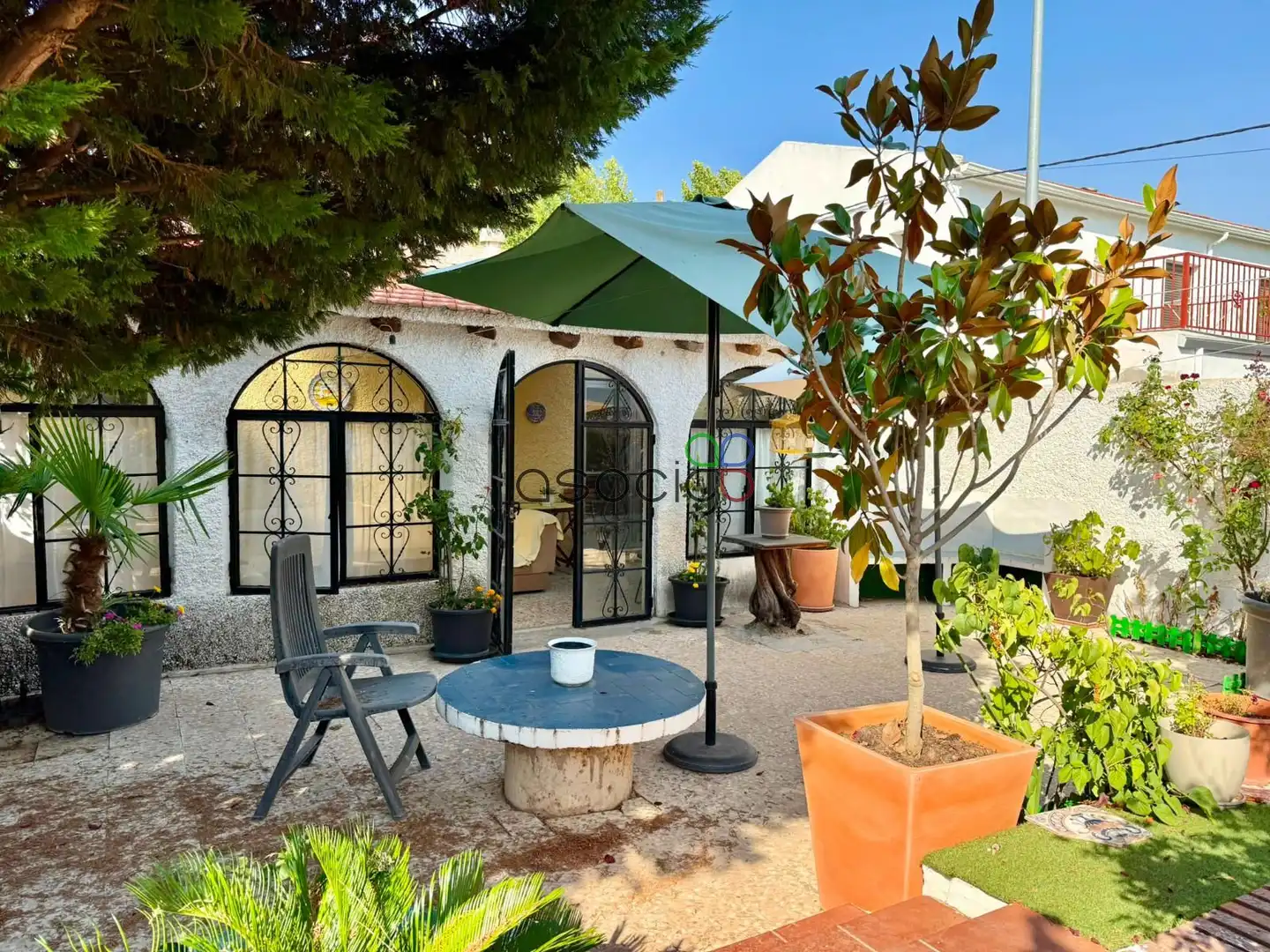 Terrassa de Casa o xalet en venda en Alovera amb Calefacció, Jardí privat i Terrassa