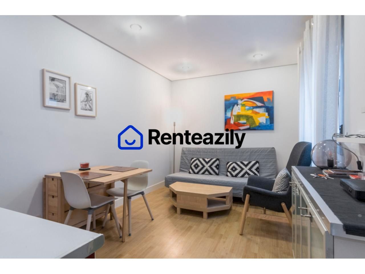 Apartament de lloguer en  Madrid Capital amb Aire condicionat, Calefacció i Moblat