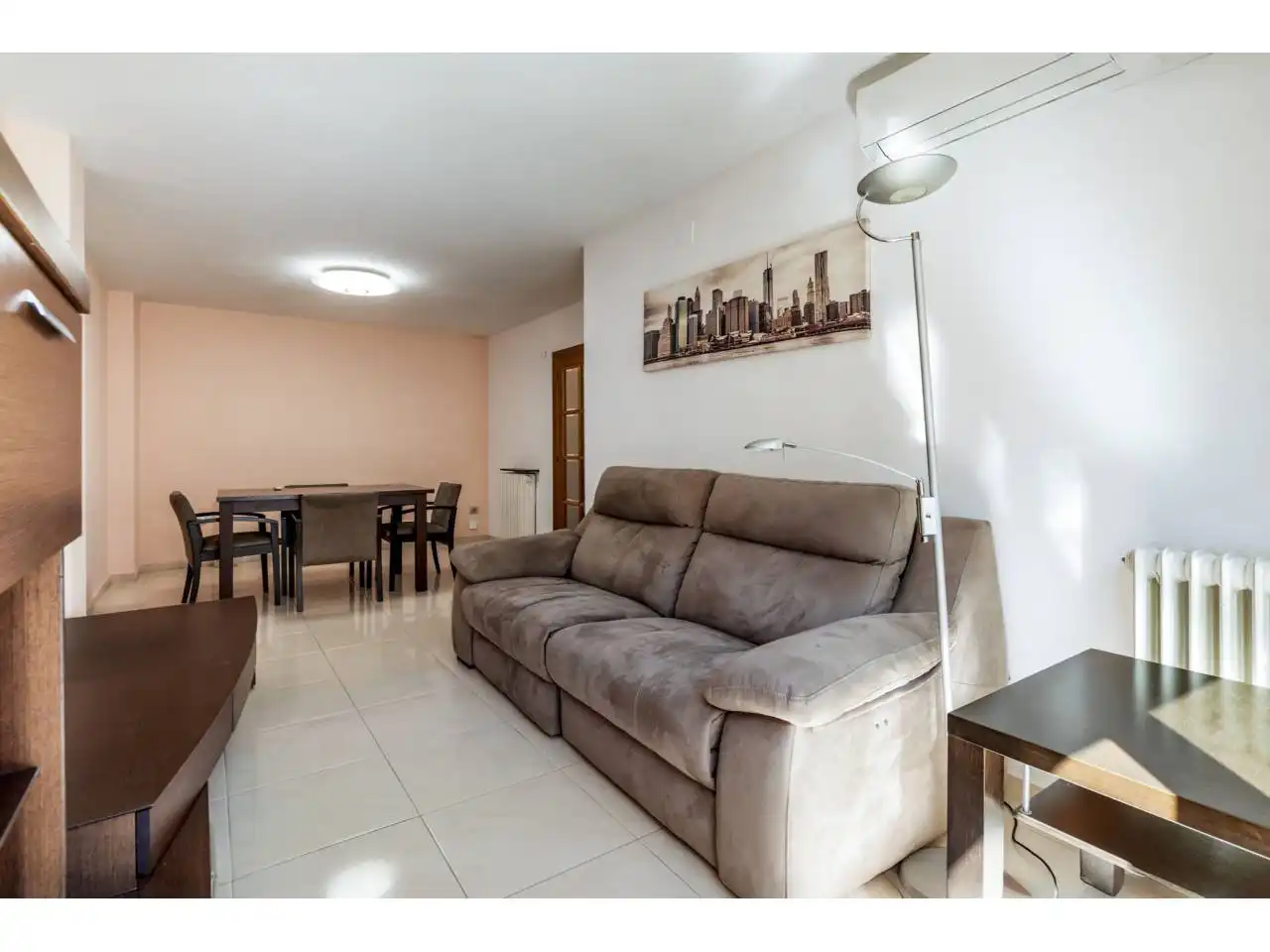 Sala d'estar de Pis en venda en Terrassa amb Aire condicionat i Calefacció