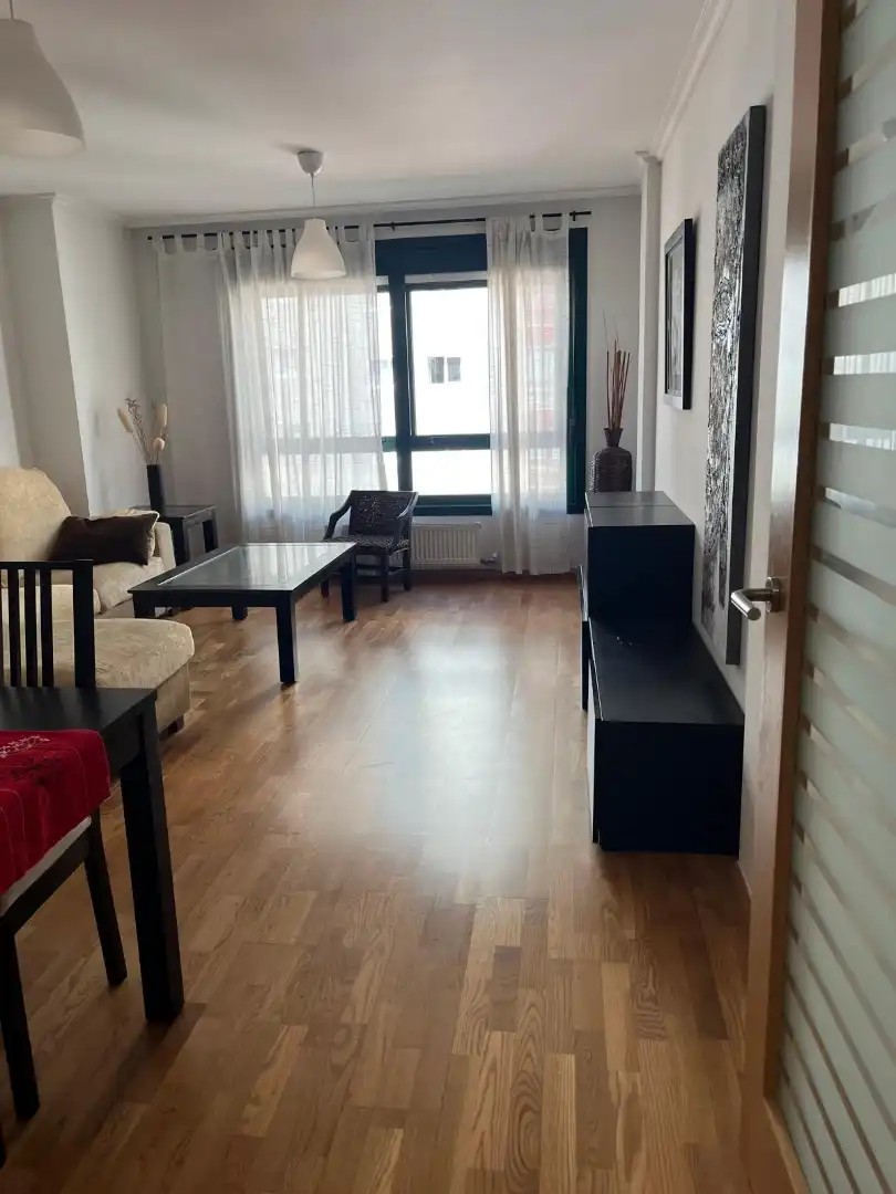 Wohnzimmer von Wohnung zur Miete in A Coruña Capital 