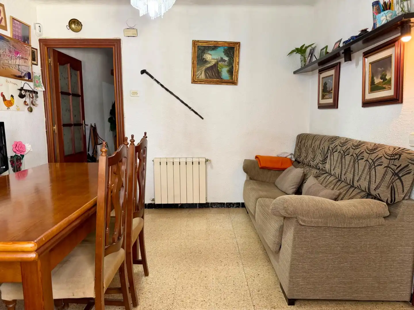 Sala de estar de Piso en venta en Mataró