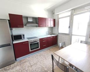 Kitchen of Flat to rent in Ourense Capital   with Heating and Furnished