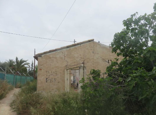 Vista exterior de Terreny en venda en Elda