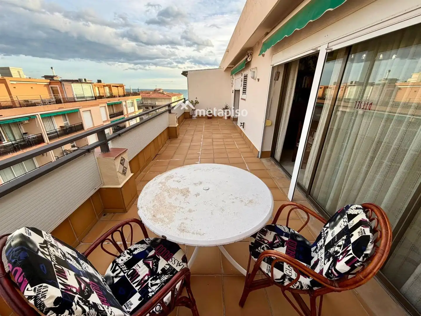 Terrasse von Dachboden zum Verkauf in El Vendrell mit Klimaanlage, Heizung und Terrasse