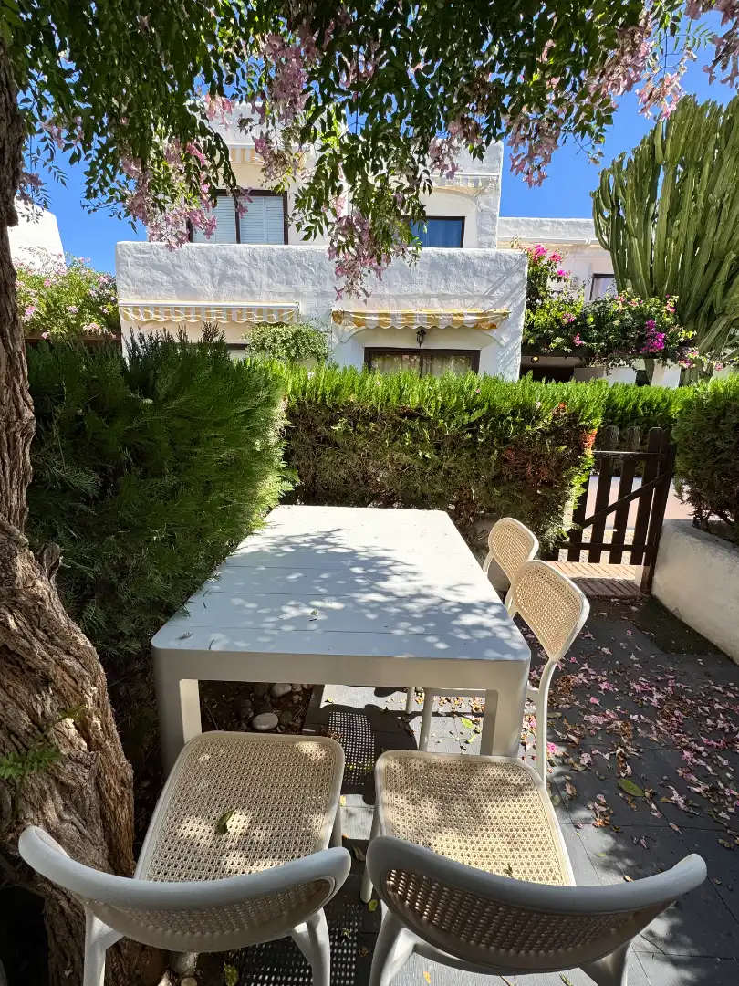 Garden of Study for rent in Estepona  with Air Conditioner, Heating and Private garden